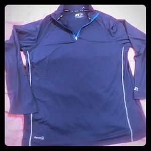 Russell mens dri power athletic thin sweater